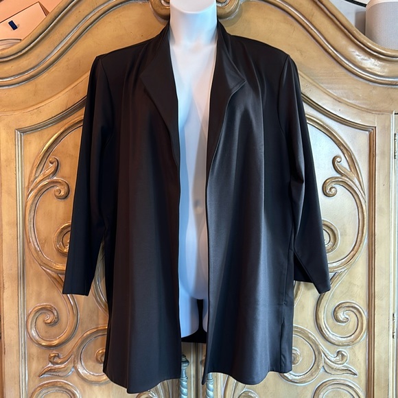 NWT Eileen Fisher Espresso Jacket